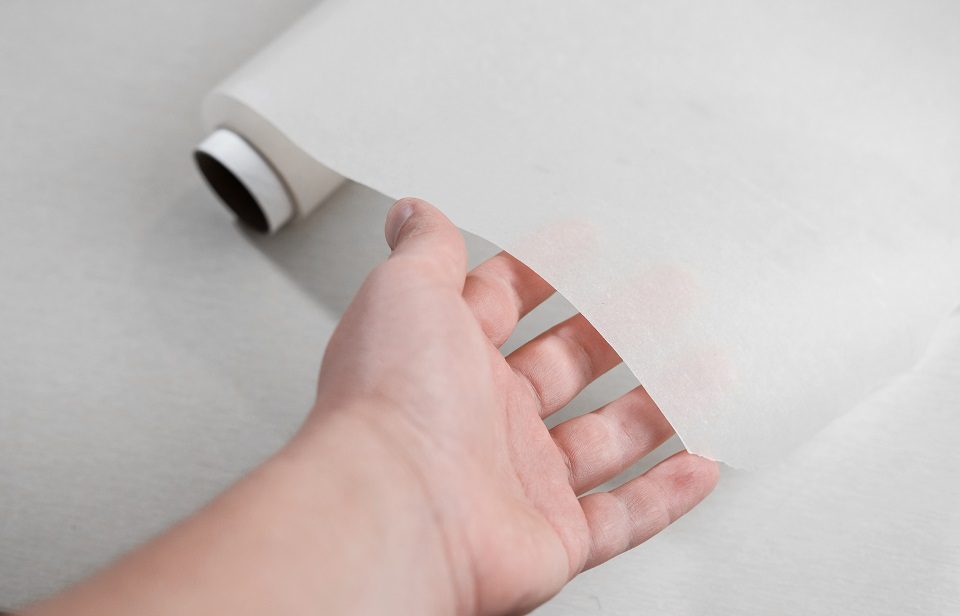 cleaning wax paper